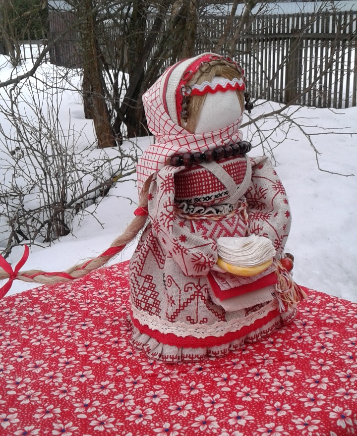 картинка Масленица (модель 1) от мастерской обережных кукол