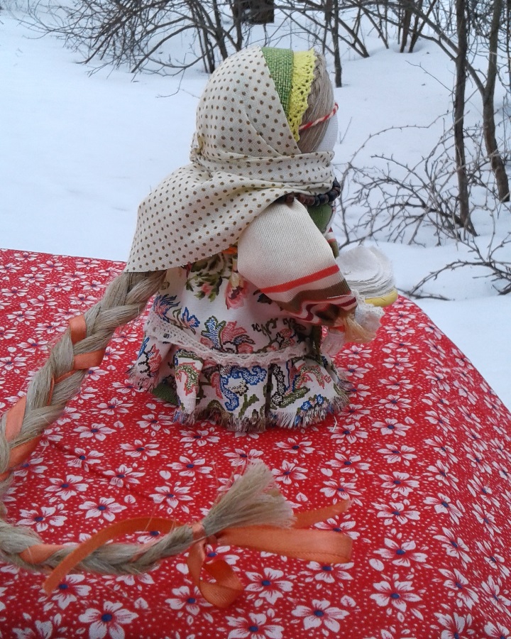 картинка Масленица (модель 2) от мастерской обережных кукол